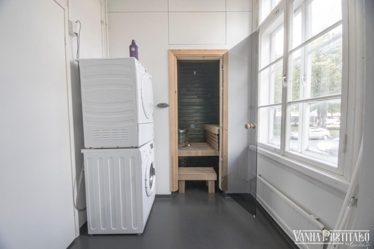 Vanha Postitalo Varkaus Buitenkant foto